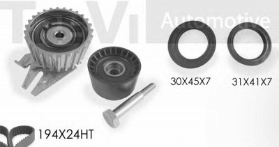 TREVI AUTOMOTIVE kd1426s -  Комплект ремня ГРМ